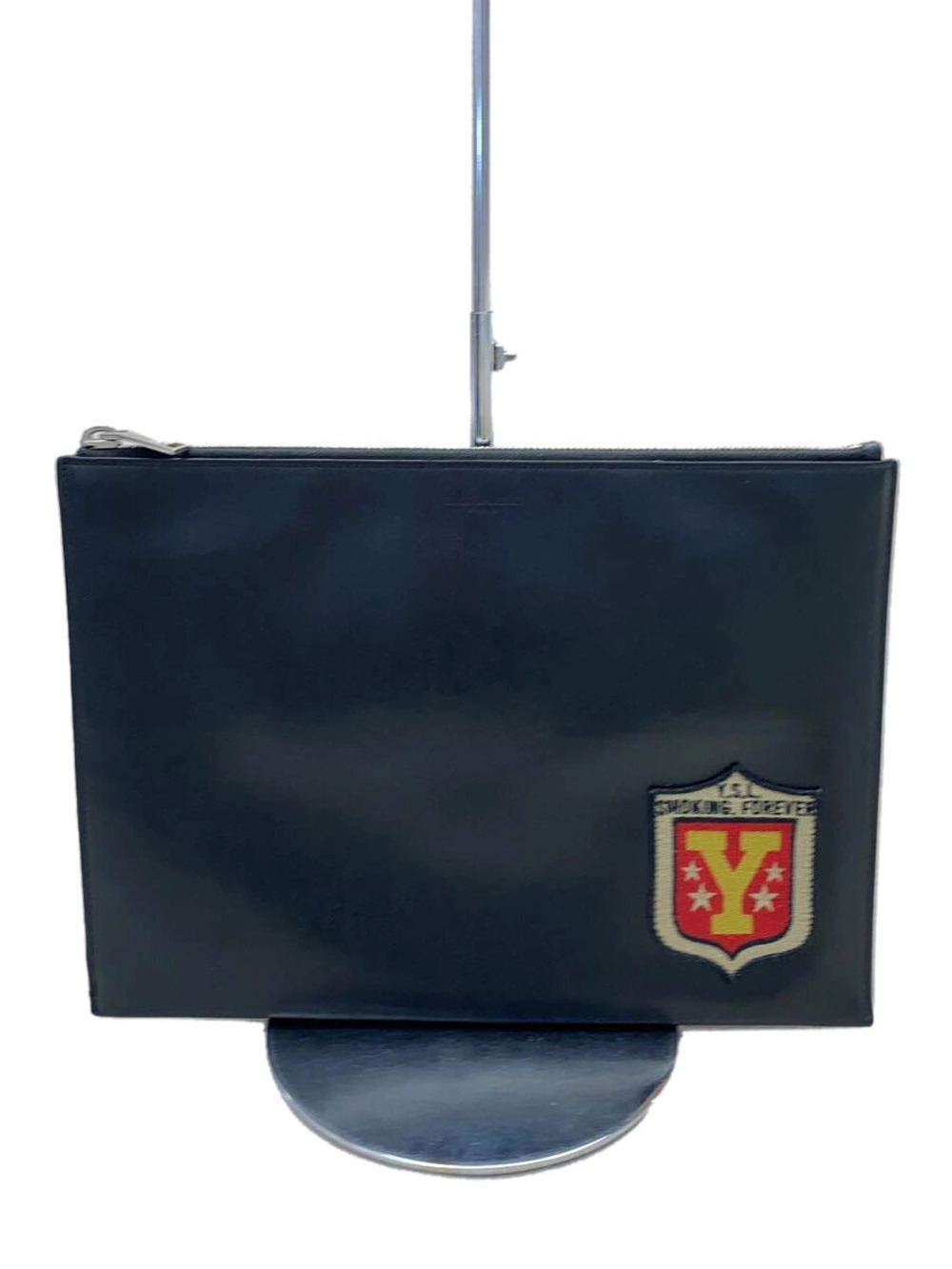 Saint Laurent Clutch Bag Leather Black